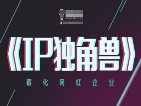 IP独角兽，孵化网红企业，ip教程-梵摄网创