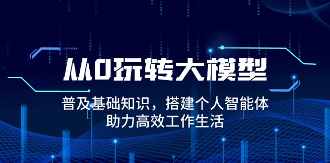 （14009期）从0玩转大模型，普及基础知识，搭建个人智能体，助力高效工作生活-梵摄网创