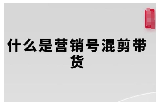 营销号混剪带货，从内容创作到流量变现的全流程，教你用营销号形式做混剪带货-梵摄网创