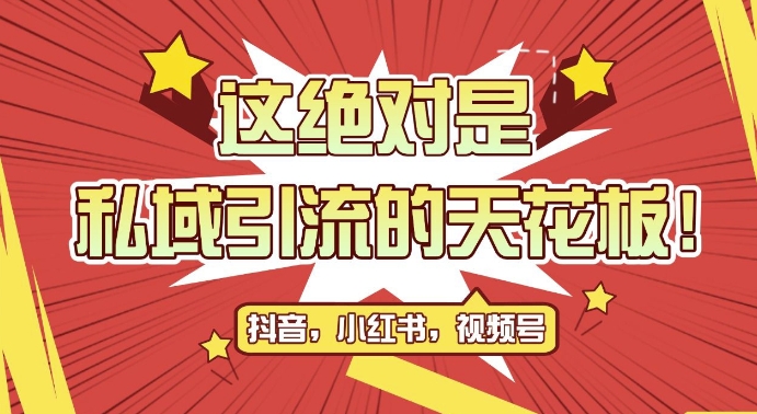 最新首发全平台引流玩法，公域引流私域玩法，轻松获客500+，附引流脚本，克隆截流自热玩法【揭秘】-梵摄网创